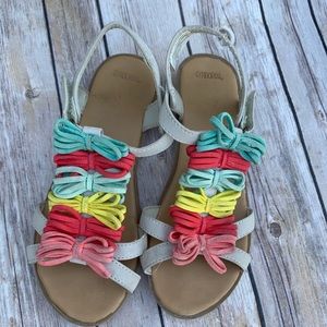 Gymboree rainbow sandals